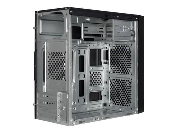 Inter-Tech IT-6505 Reto - Mikrotårn - micro ATX - ingen strømforsyning (ATX) - USB/lyd