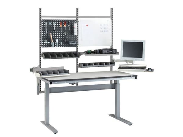 Ergomini arbeidsbord konfig. 3 2000x800 mm