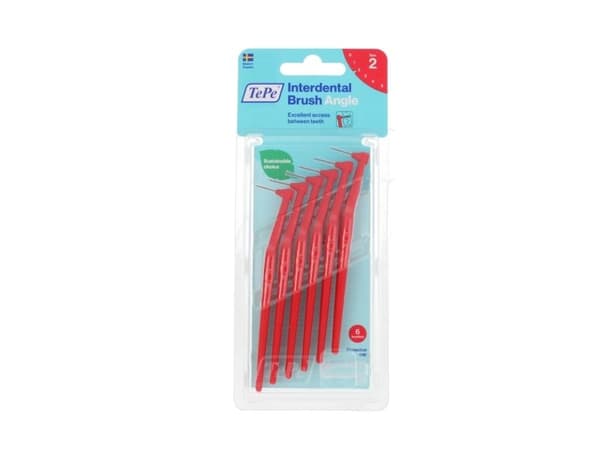 TEPE_Angle interdentalrumsborstar 0,50 mm 6 st