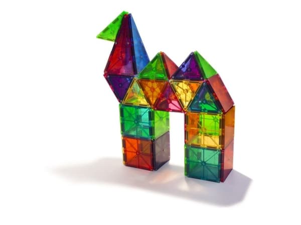 Magna-Tiles Clear Colours 100 pcs