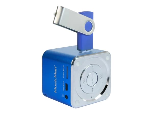 Technaxx MusicMan Mini - Digital spelare - blå