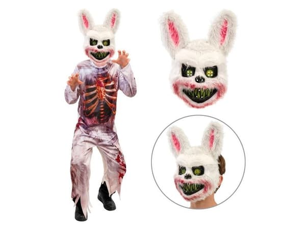Zombie kanin kostume