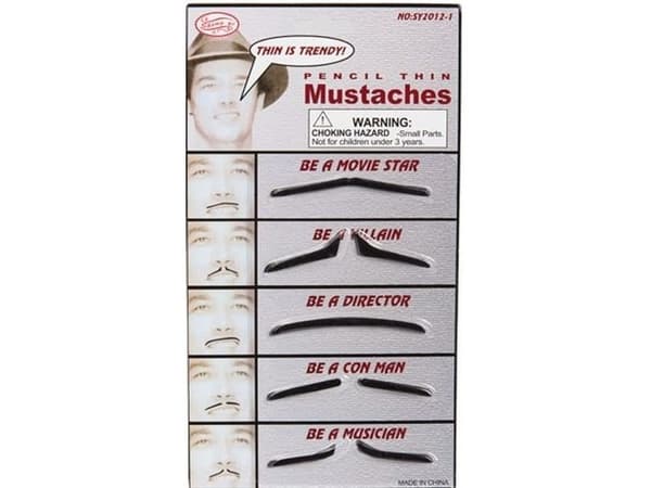 Tynde moustacher