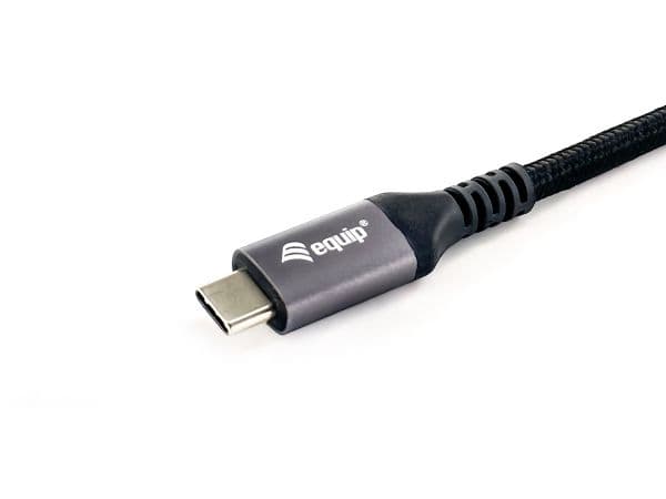 Equip 128380, 0,5 m, USB C, USB C, USB4 Gen 3x2, 40 Gbit/sek, Sort