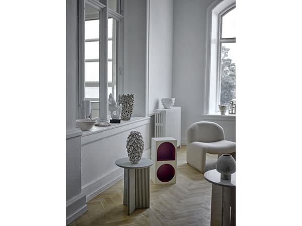 BLOOMINGVILLE Edith sidobord, vit, furu