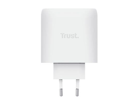 Trust USB-vegglader Maxo USB-C-GaN 65 W hvit (25524)
