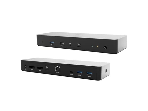i-Tec - Dockningsstation - USB-C / USB4 / Thunderbolt 3 / Thunderbolt 4 / Thunderbolt 5 - 2 x DP, Thunderbolt 4 - 1GbE