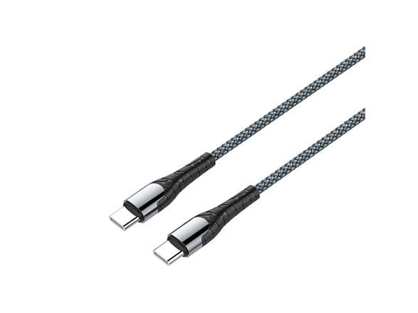 USB-kabel ColorWay USB-C - USB-C 1 m grå (CW-CBPDCC040-GR)