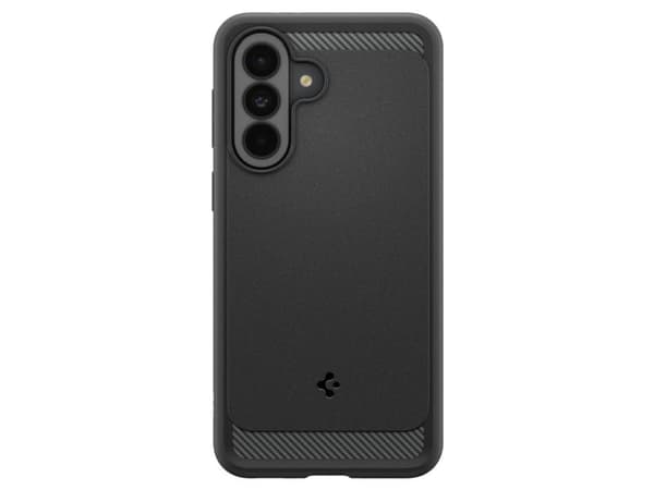 Spigen Rugged Armor, Suojus, Samsung, Galaxy A37 5G, 17 cm (6.7"), Musta