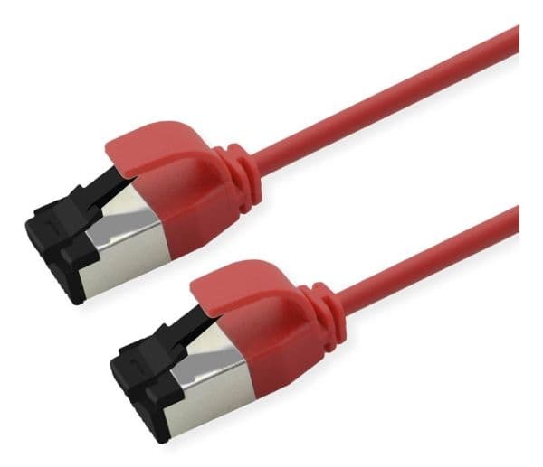 ROLINE U/FTP patchkabel Cat.8.1 LSOH slim rot 2m (21.15.3225)