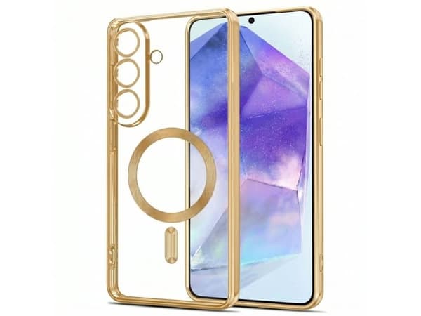 Tech-Protect MagFlex MagSafe Case for Samsung Galaxy A27 5G - Transparent Gold