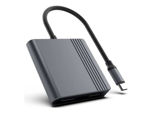 I/O-adapter USB-C till HDMI/DP A-CM-HDMIFDPF-01 GEMBIRD