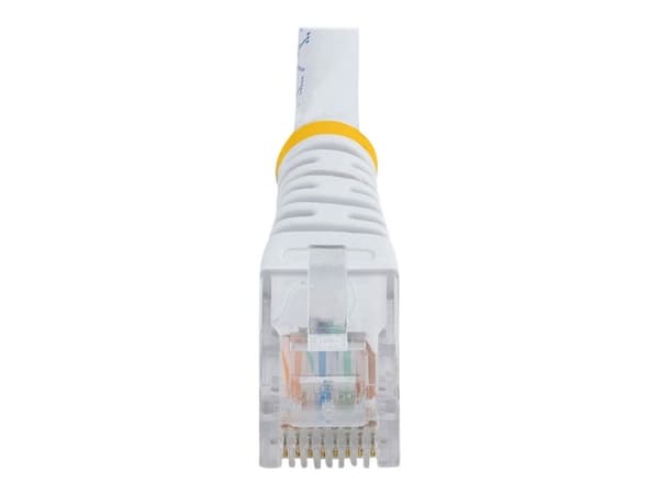 StarTech.com Molded Cat 5e UTP Patch Cable - Patch-kabel - RJ-45 (hane) till RJ-45 (hane) - 15 m - UTP - CAT 5e - formpressad - vit