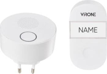 Orno Wireless doorbell SONUS AC, network, button without battery, learning system, 38 sounds, 100 m