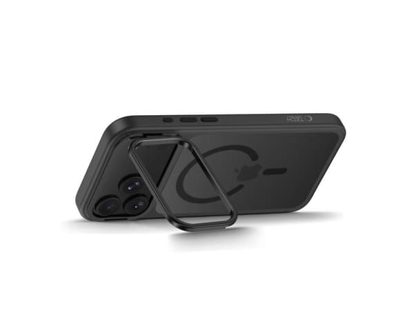 Tech-Protect MagStand MagSafe CC Case for iPhone 18 Pro Max / 17 Pro Max - Matte Black