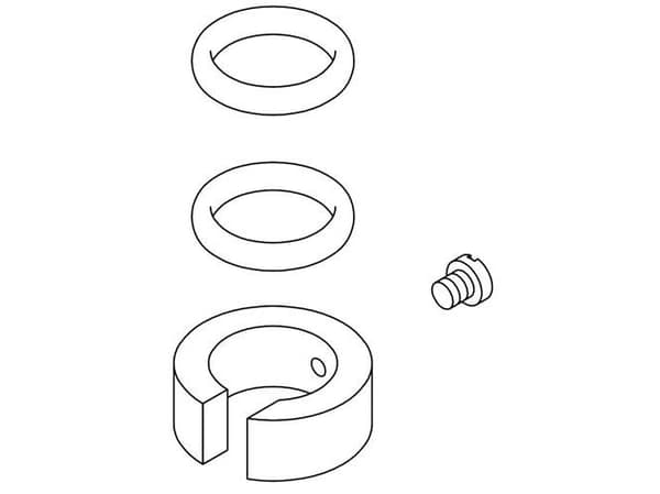 Damixa o-ring + plastbricka S32