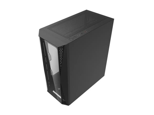 Darkflash DK352 Plus datamaskindeksel + 4 vifter (svart)