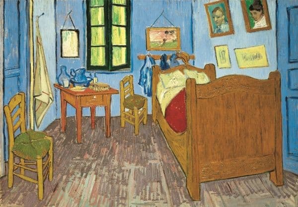 Clementoni pussel: Museum-Orsay, sovrummet i Arles, 1 000 bitar