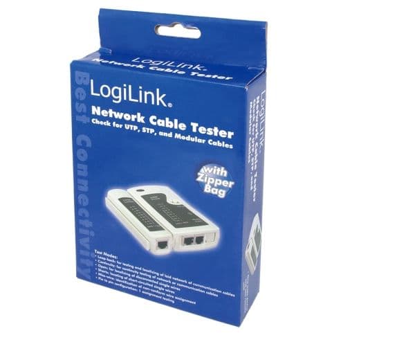 LogiLink Network Cable Tester Netværkstester Kobber