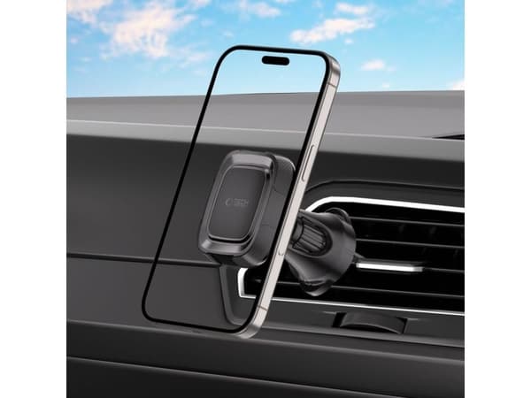 Tech-Protect N59 magnetisk dashbord- og ventilasjonsbilholder for telefon sort standard
