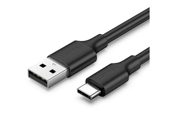 USB til USB-C-kabel UGREEN 0,5m (svart)