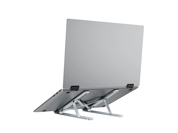 Wozinsky WDCX-X8S Foldable Adjustable Laptop Stand - Silver