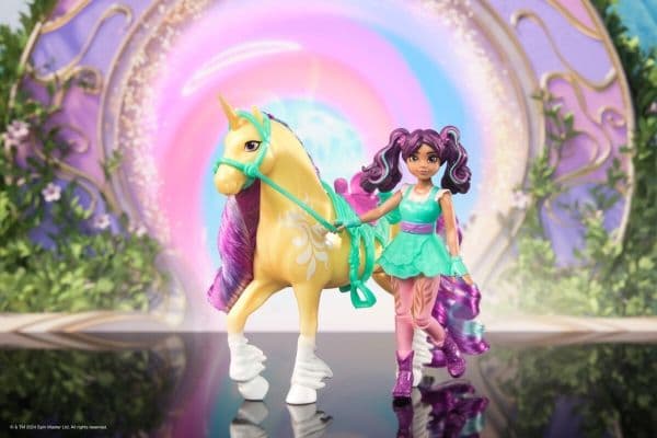 Unicorn Academy-docka & enhörning - Ava & Leaf