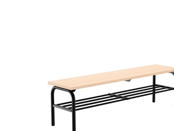 Hylle til frittstående benk - bredde 1500 mm