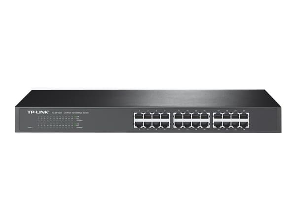 TP-Link TL-SF1024 - Switch - 24 x 10/100 - stasjonær
