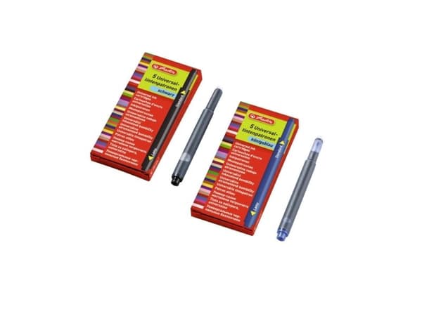 Herlitz - Bläckptron - blå - 5 delar (paket om 2)