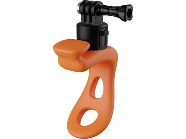 Telesin multifunktionellt silikonfäste för actionkameror (orange)