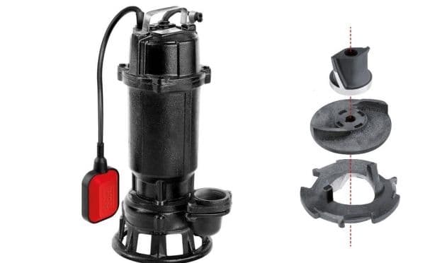 YATO CAST IRON PUMP WITH CHOPPER 750W