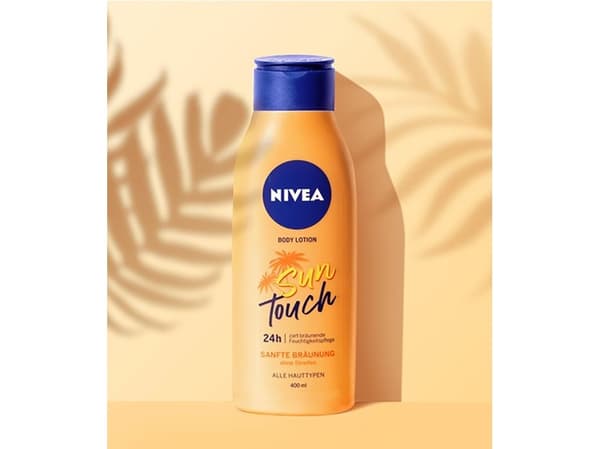 Nivea Sun Touch Body Lotion 400ml Gentle Tanning Effect Without Streaks