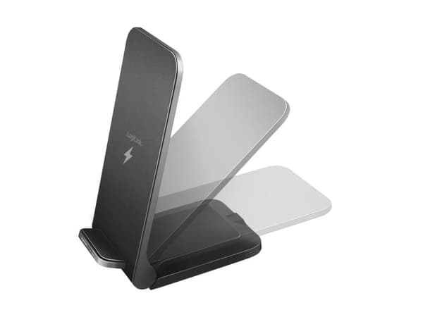 LogiLink PA0315RF, Innendørs, USB, Trådløs lading, Sort