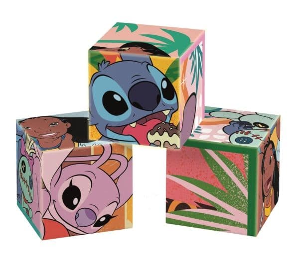 Clementoni Cubi - Stitch, 6 brikker