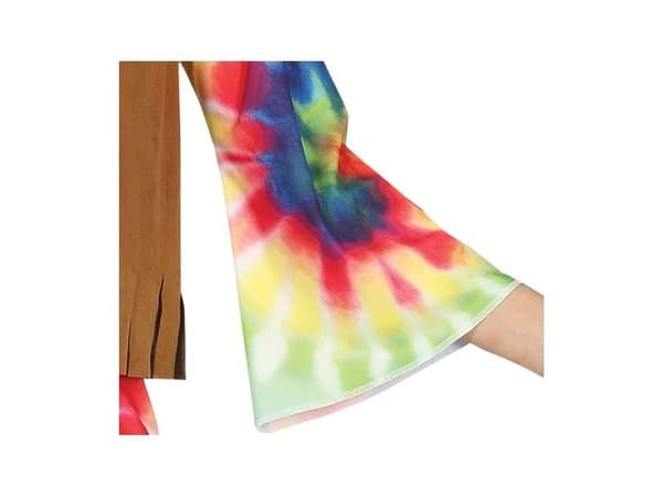 Tie dye hippieklänning