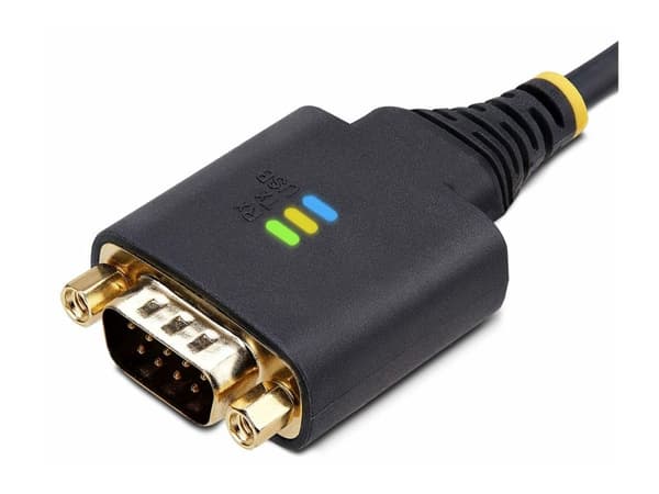 StarTech.com 1P6FFC-USB-SERIAL, musta, 2 m, USB A-tyyppi, DB-9, Uros, Uros