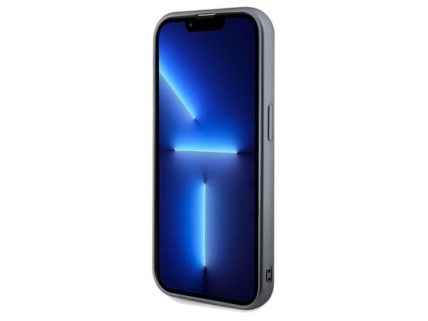 Guess paljetter script metallskal till iPhone 14 Pro - silver