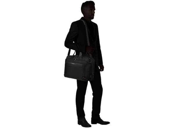 Samsonite Pro-DLX 6 - Notebook-väska - 17.3" - svart