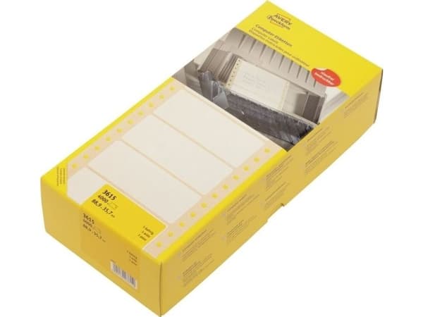 Avery Mailing Labels 114,3x48,4mm, 1000 kpl