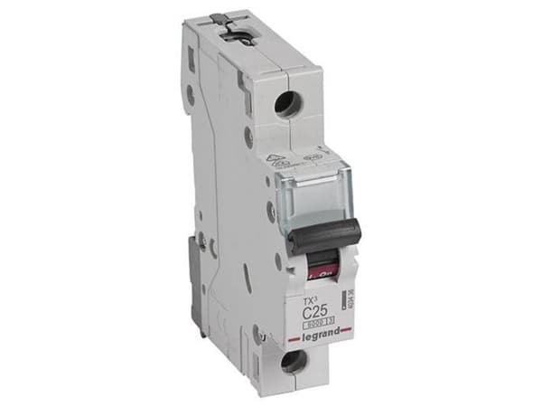 Legrand TX3, Dvärgbrytare, Typ C, IP20, 240 - 415 V
