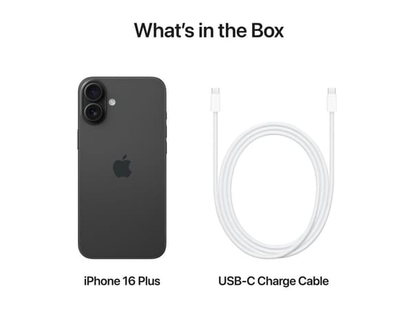 Apple | iPhone 16 Plus - 256 GB - Black