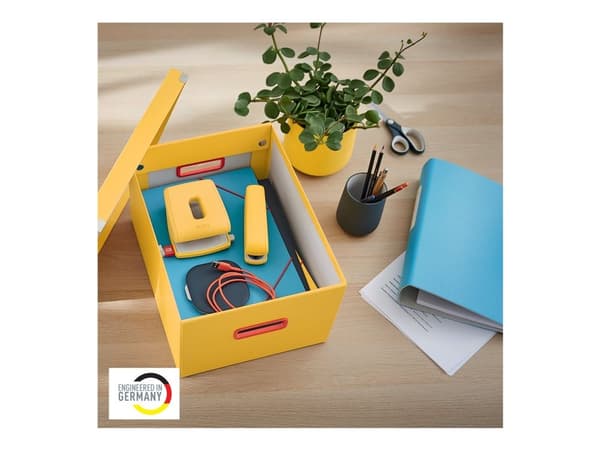 Arkivboks Click &amp; Store Cosy Medium gul