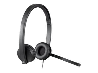 Logitech USB Headset H570e - Hodesett - on-ear - kablet