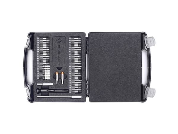 BERNSTEIN Tools for Electronics Bernstein 4-970-B bitssett 47 deler inkl. momentadapter