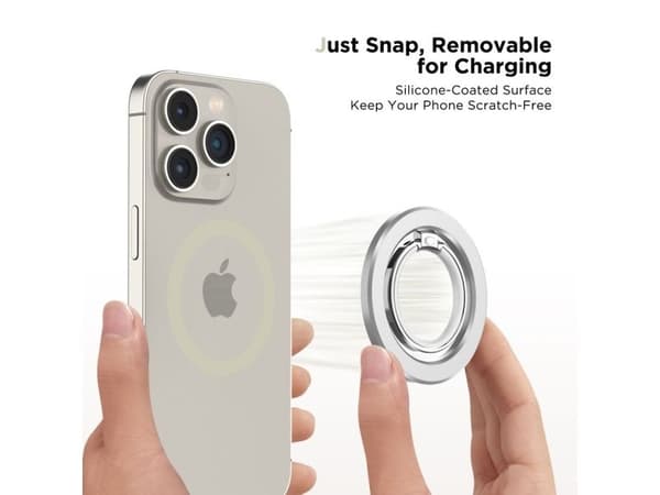 Tech-Protect TECH-PROTECT MMR300 magnetisk Magsafe-telefonring silver