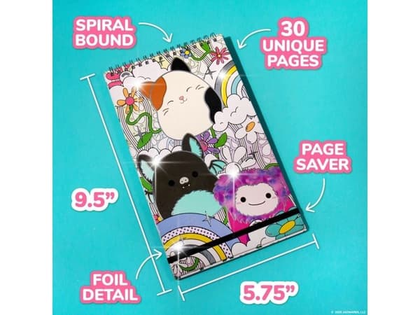 Squishmallows Color And Sketch Book