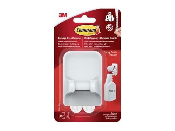 Command, 3M Command 17009, hvid, kasse a 6 pakker