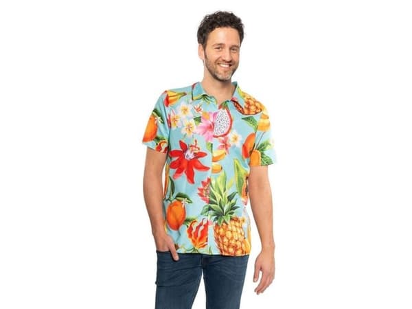 Hawaiiskjorta med frukt