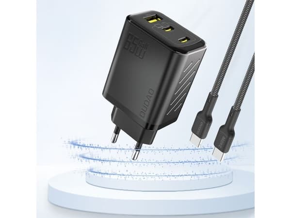Dudao A29EU sovitin 65Watt 2xUSB-C 1xUSB-A Lajittelu